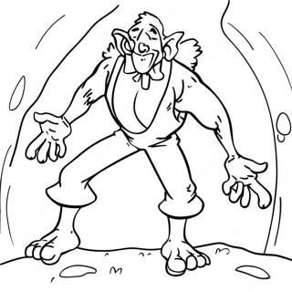 Bfg Giant In Action Coloring Page 25324-20486