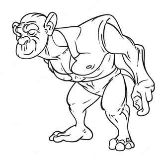 Bfg Giant In Action Coloring Page 25324-20487