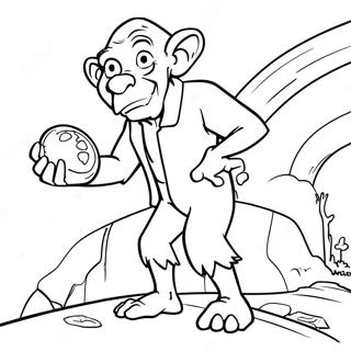 Bfg Giant In Action Coloring Page 25324-20488