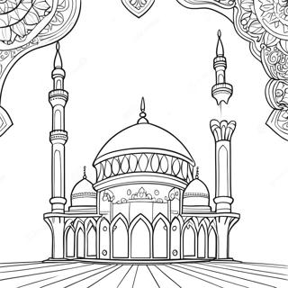 Islamic Coloring Pages