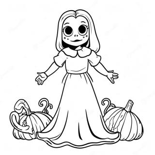 Ghouliana Coloring Pages