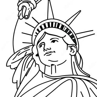 Statue Of Liberty Coloring Page 25393-20540