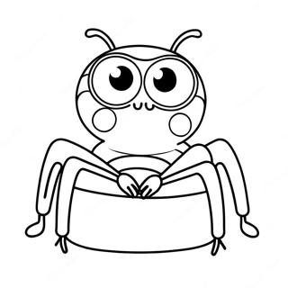 Lucas The Spider Coloring Page 25403-42990