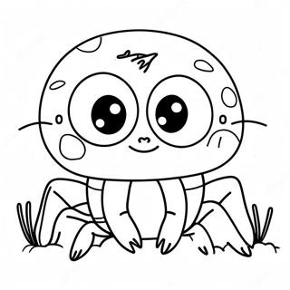 Lucas The Spider Coloring Pages