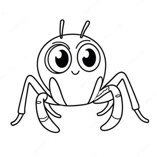 Cute Lucas The Spider Coloring Page 25404-20547