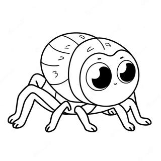 Cute Lucas The Spider Coloring Page 25404-20548