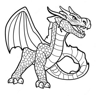 Fierce Dragon Master In Battle Coloring Page 25434-20570