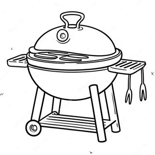 Bbq Coloring Pages