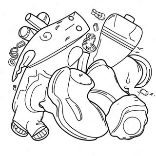 Pe Activities Coloring Page 25463-20594