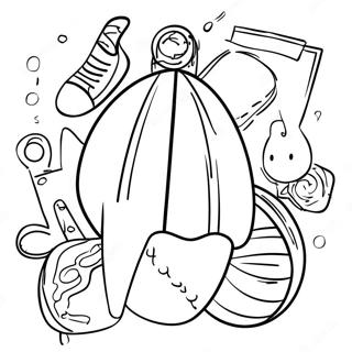 Pe Activities Coloring Page 25463-20596