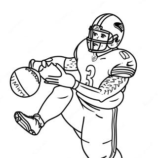 Odell Beckham Jr Catching A Football Coloring Page 25484-20613