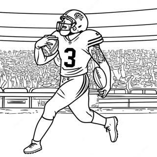 Odell Beckham Jr Catching A Football Coloring Page 25484-20615