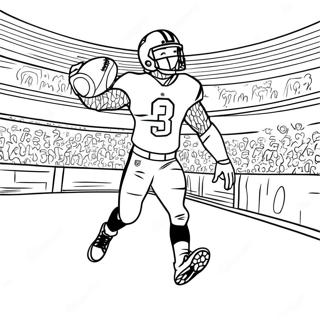 Odell Beckham Jr Catching A Football Coloring Page 25484-20616