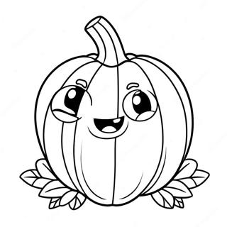 Cute October Coloring Pages