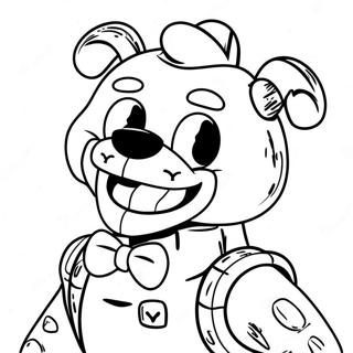 Chica Fnaf Coloring Page 25513-20631