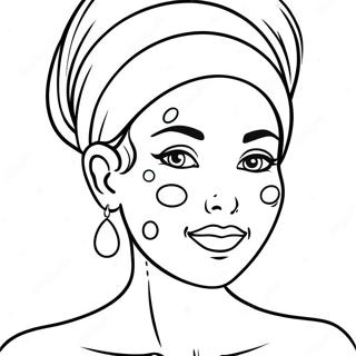 Skincare Routine Coloring Page 2551-2151