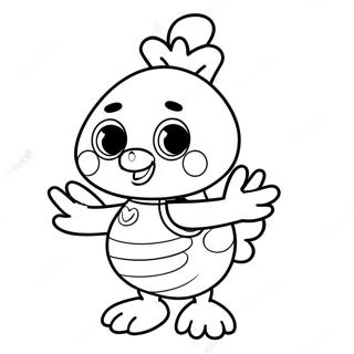 Toy Chica Coloring Pages