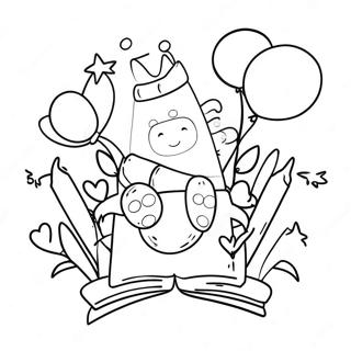 Leap Day Celebration Coloring Page 25543-20655