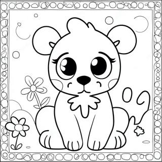 Fun Svg Animal Coloring Page 25574-20684