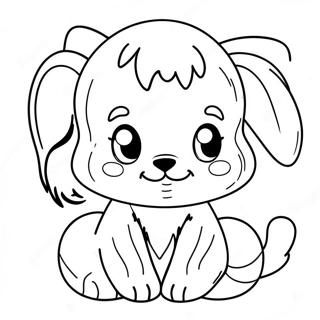 Ear Coloring Page With Cute Animals 25663-20752