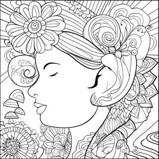 Whimsical Ear Designs Coloring Page 25664-20753