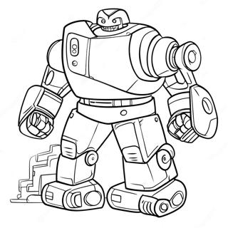 Tobot Coloring Page 25673-20758