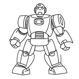 Tobot Coloring Page 25673-20760