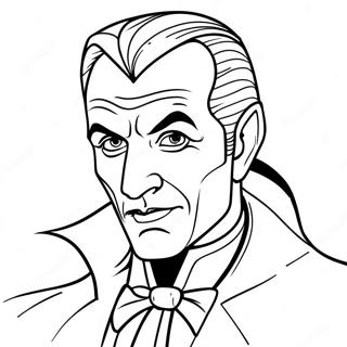 Dracula Coloring Pages