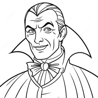 Dracula Coloring Page 25693-20771