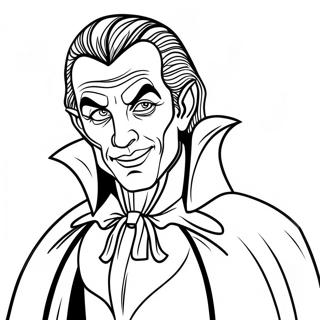 Dracula Coloring Page 25693-20772