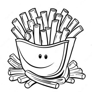 Fries Coloring Page 25703-20786