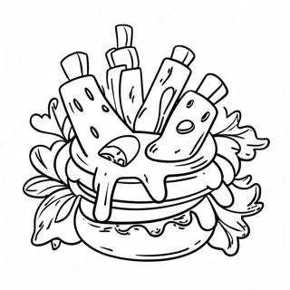 Fries Coloring Pages