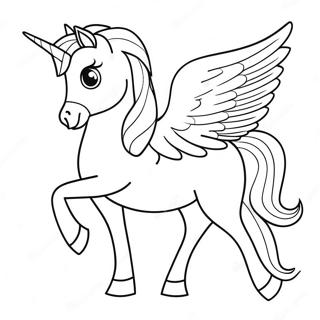 Pegasus Coloring Pages