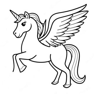 Pegasus Coloring Page 2571-2166