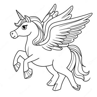 Pegasus Coloring Page 2571-2167