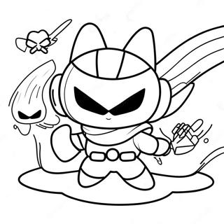 Miniforce Heroes In Action Coloring Page 25734-20810