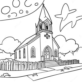 Grateful Church Community Coloring Page 25764-20837