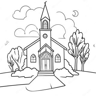 Grateful Church Community Coloring Page 25764-20838