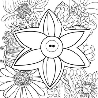 Flower Power Coloring Pages