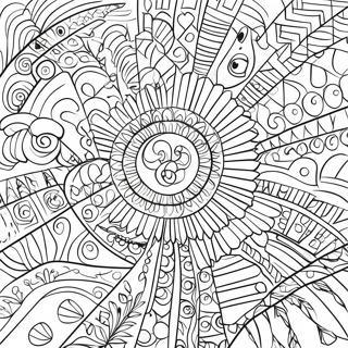 Pattern Coloring Pages