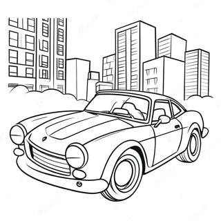 Spiderman Car Coloring Page 25843-20896