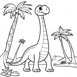 Brachiosaurus Coloring Pages