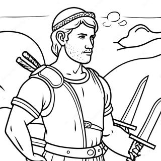 Joshua Coloring Pages