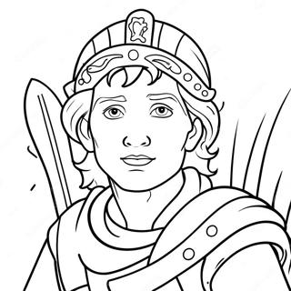 Joshua Coloring Page 25933-20966