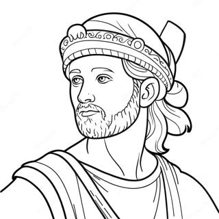 Joshua Coloring Page 25933-20968