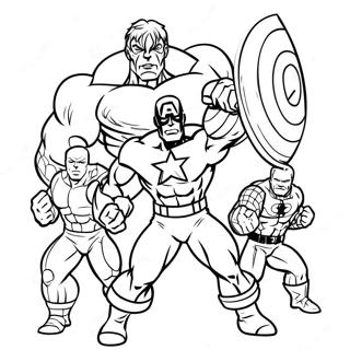 Marvel Coloring Page 25973-21002