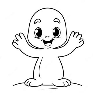 Casper Coloring Pages