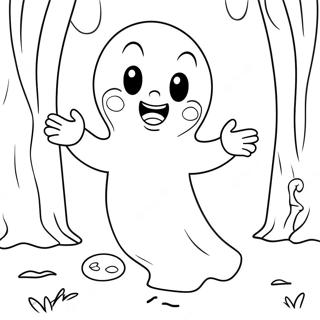 Casper The Friendly Ghost Coloring Page 26013-21030