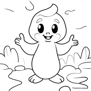 Casper The Friendly Ghost Coloring Page 26013-21031