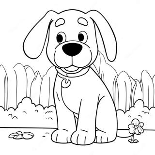 Clifford The Big Red Dog Coloring Page 2601-2190